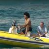 Meanwhile, In Italy, Dante De Blasio Takes Dad On Italian Motorboat Ride